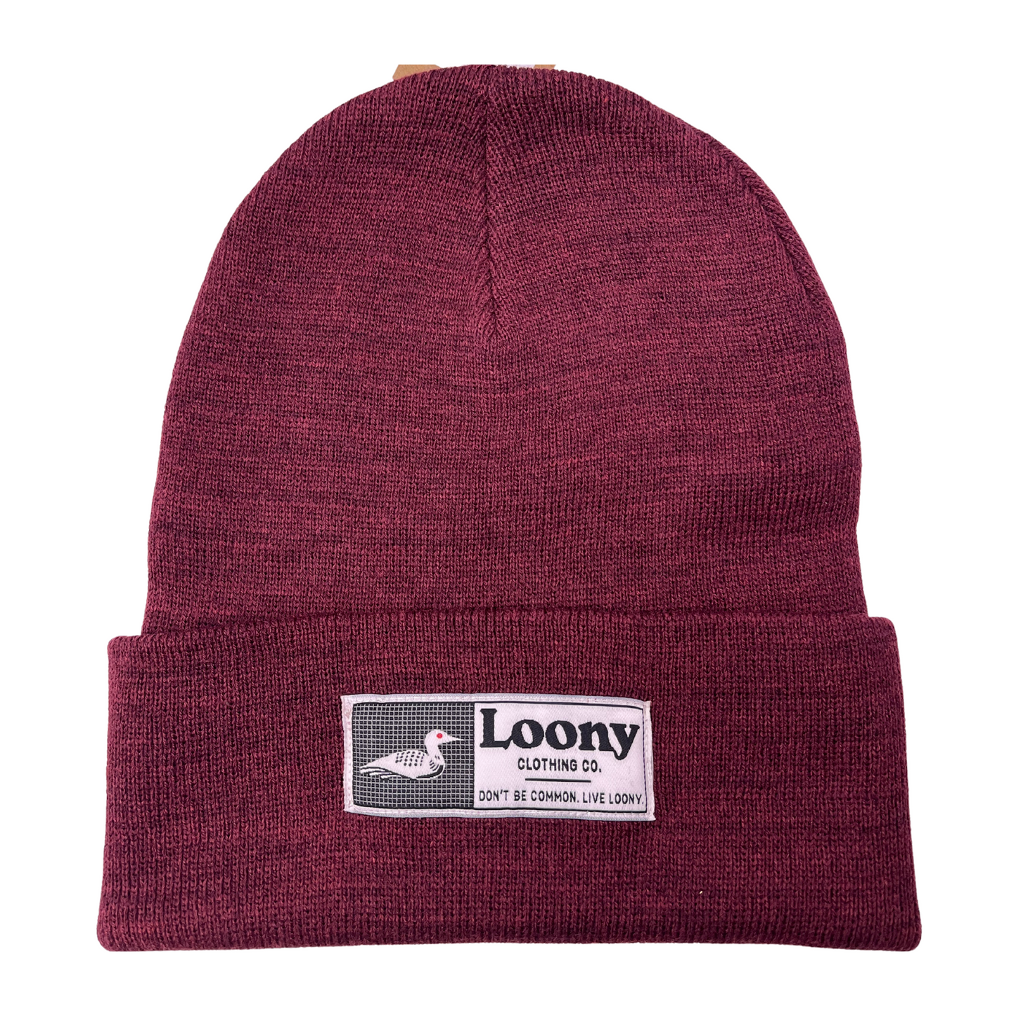 Loony Burgandy Beanie