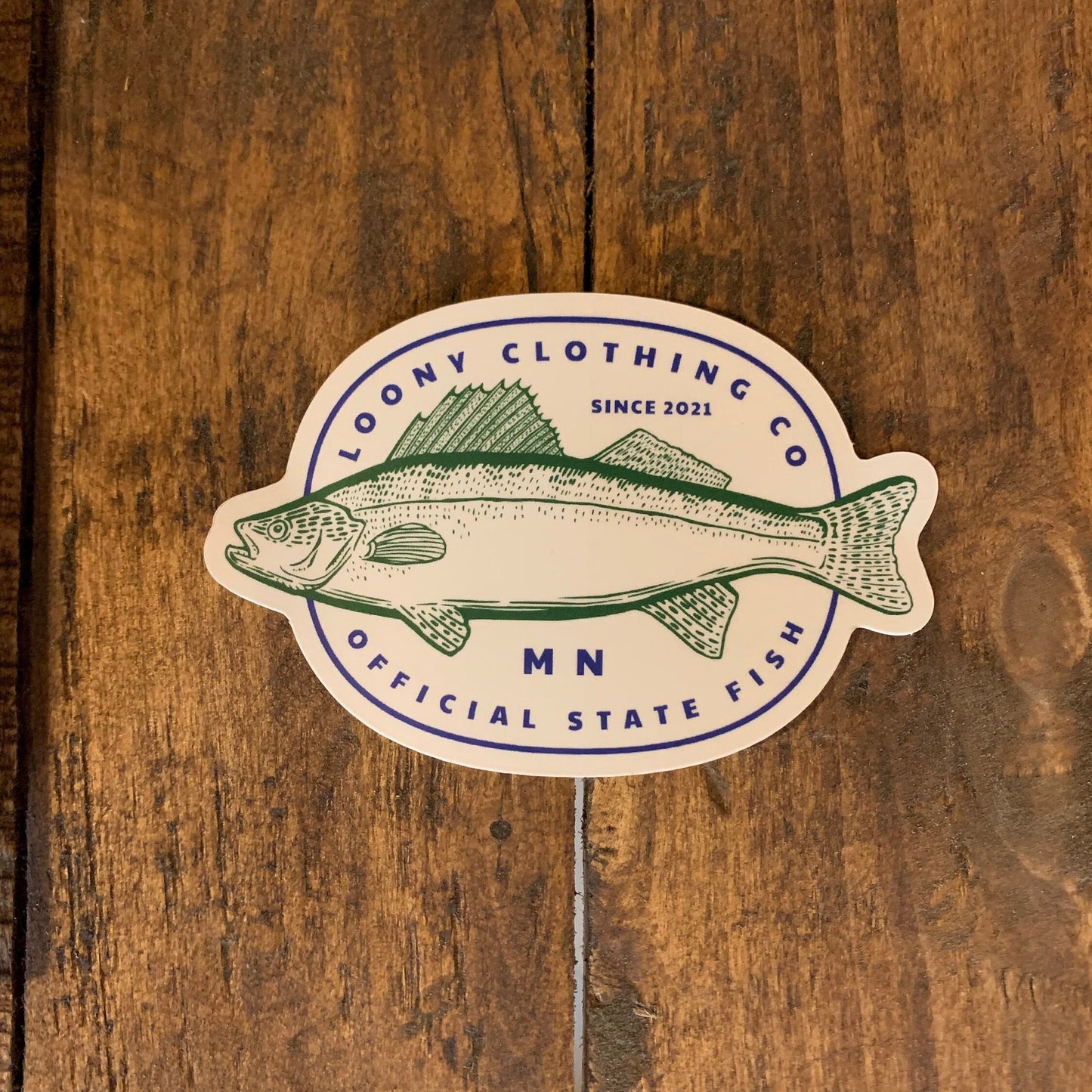 Walleye Sticker