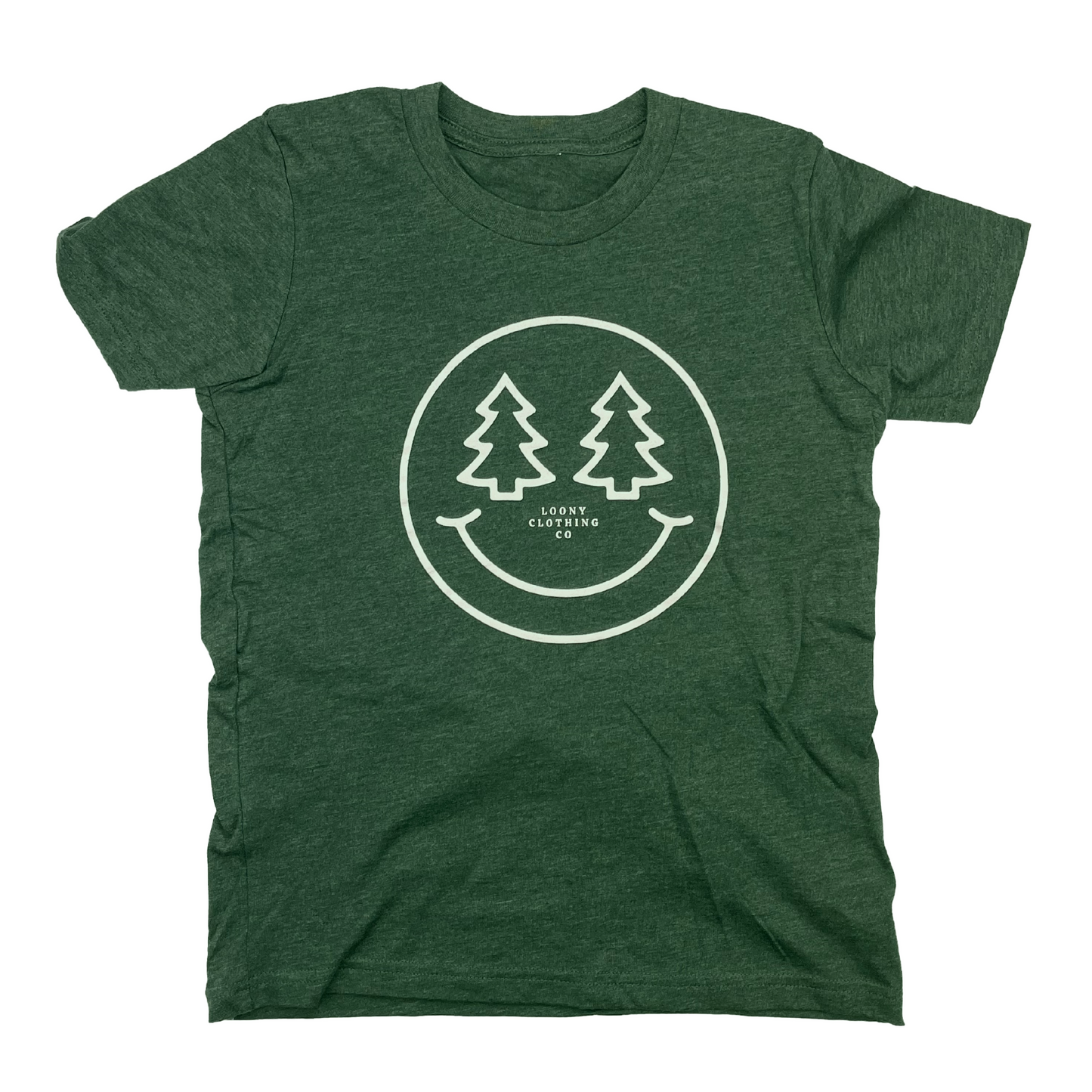 Smiley Pine Forest Youth Shirt