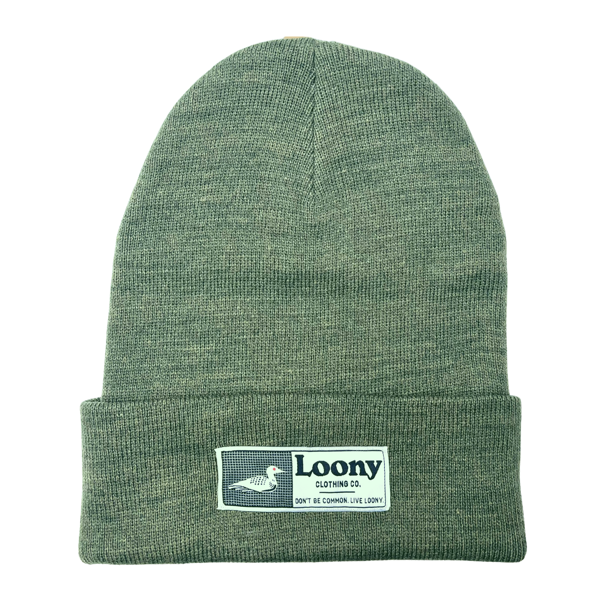 Olive green beanie hat cheap