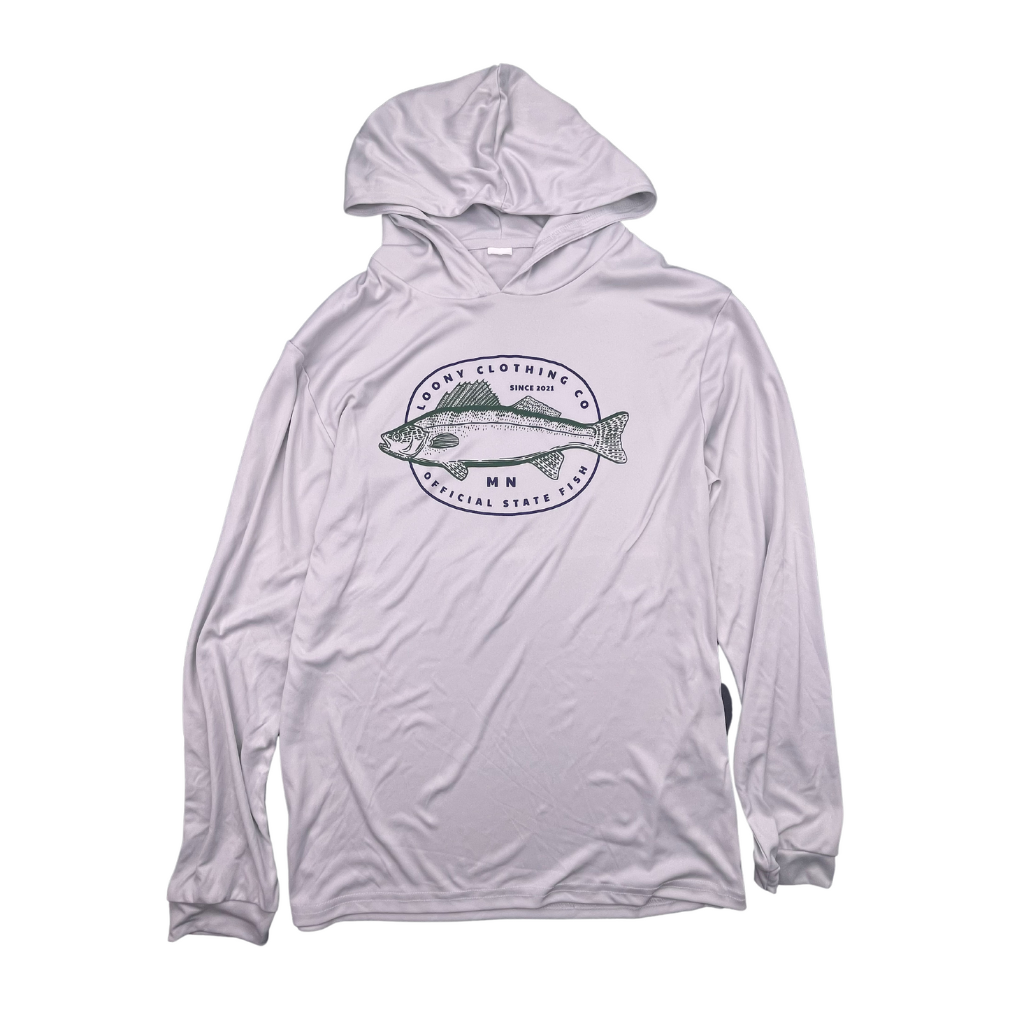 Walleye Hooded Long Sleeve