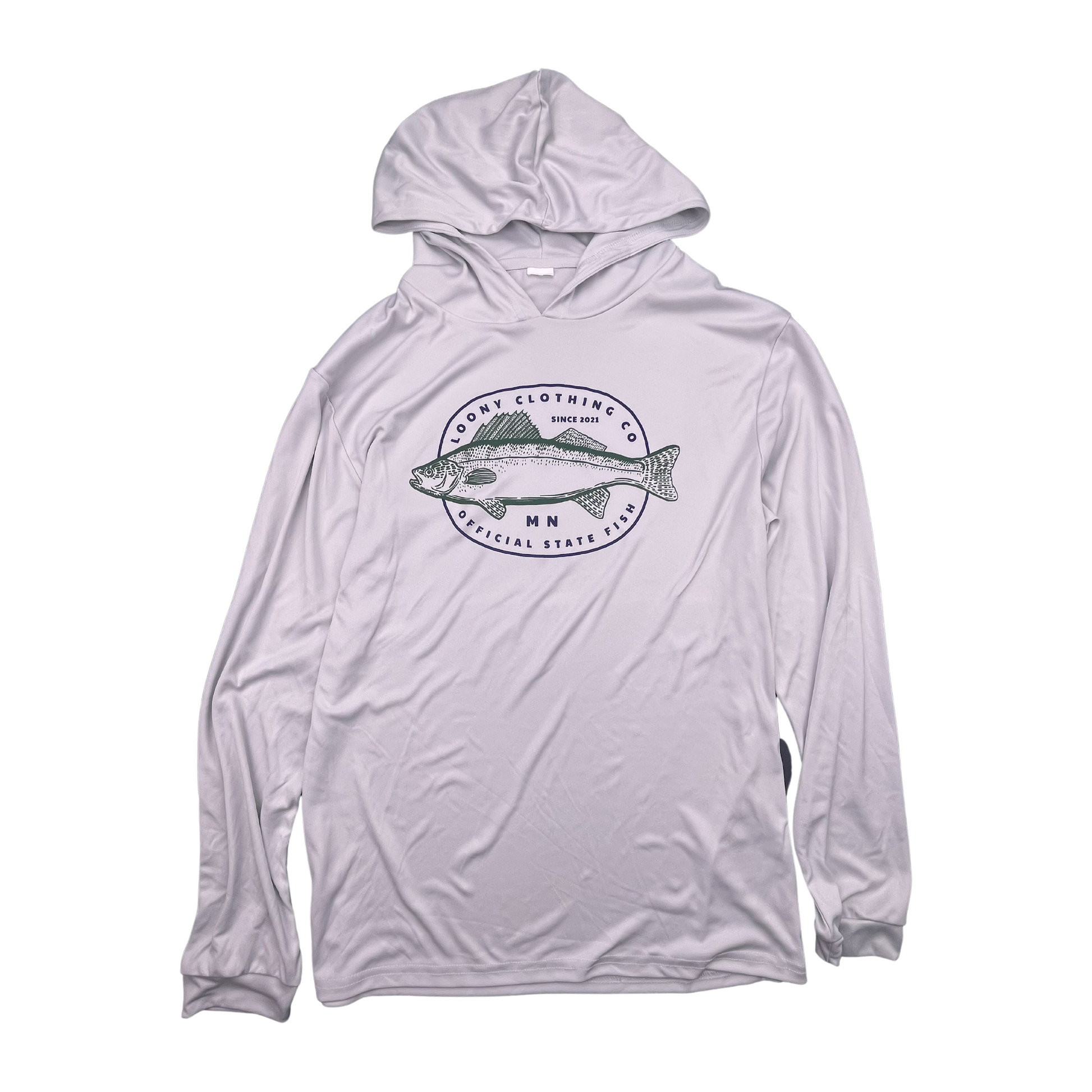 Walleye Hooded Long Sleeve
