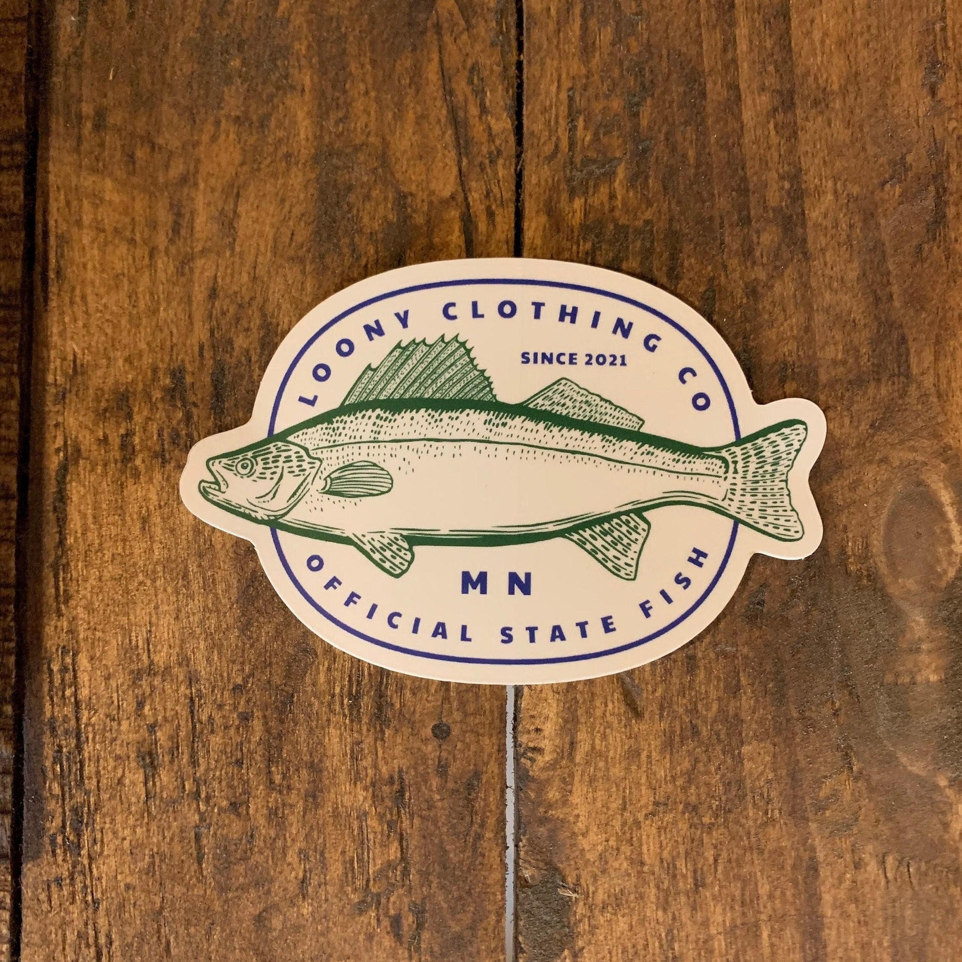 Walleye Sticker