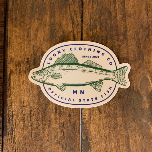 Walleye Sticker