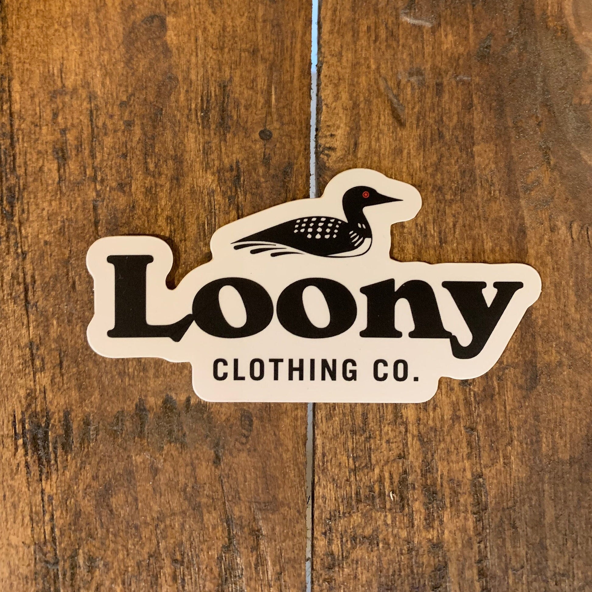 Loony Logo Sticker