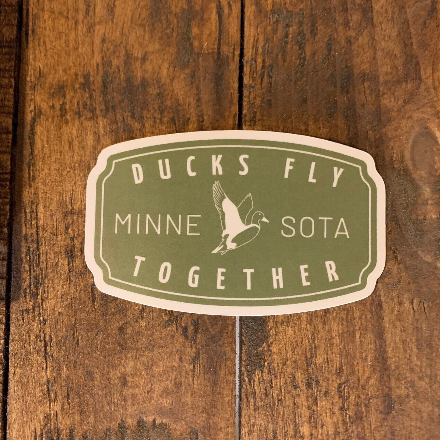 Ducks Fly Together Sticker