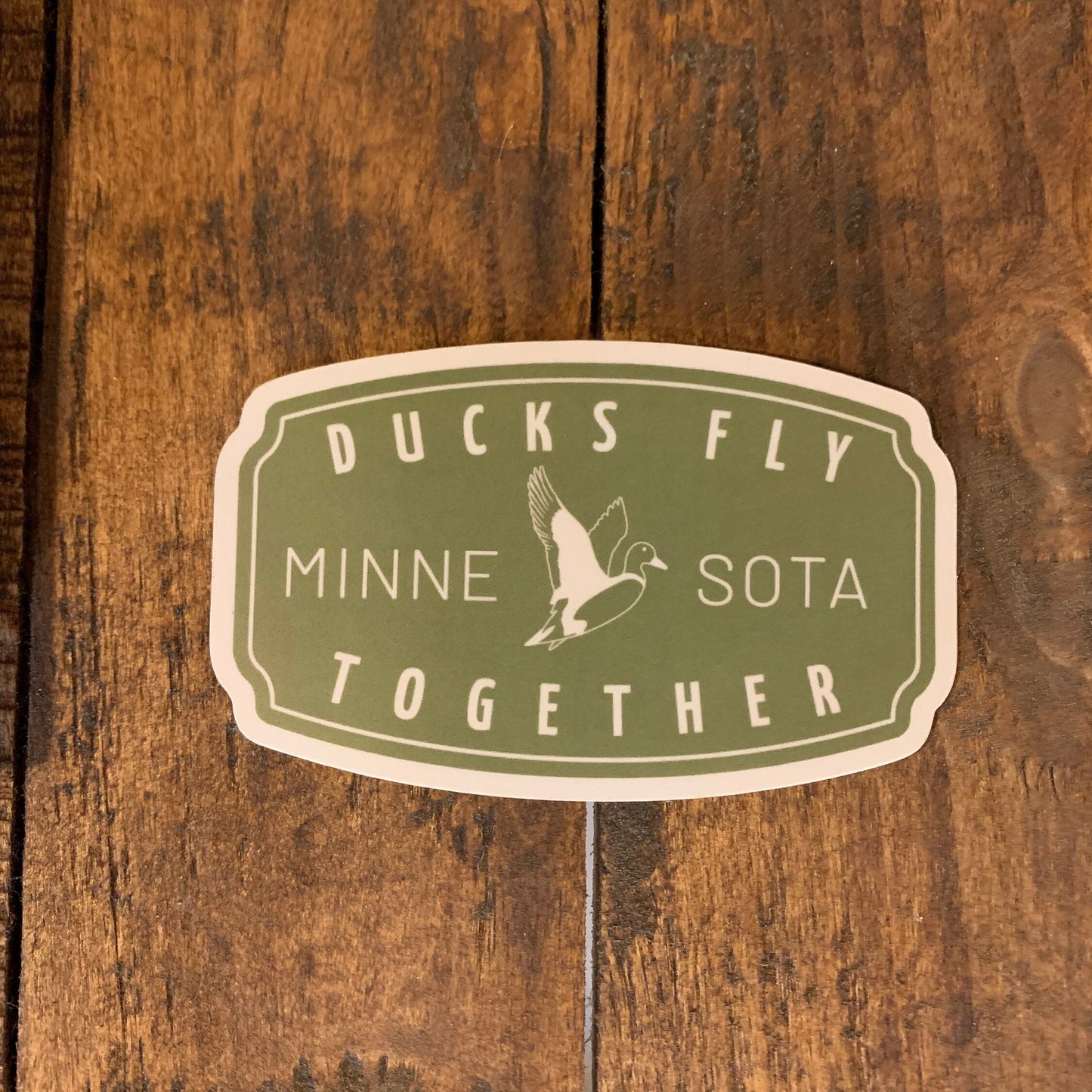Ducks Fly Together Sticker